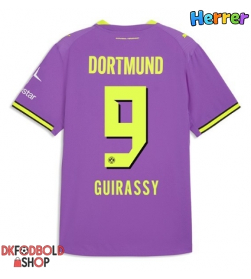 Borussia Dortmund Serhou Guirassy #9 Tredje trøje 2026-27 Kort ærmer Borussia Dortmund Serhou Guirassy #9 Tredje trøje 2026-27 Kort ærmer
